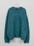 [unisex] Mixed Alpaca Brush Overfit Knit