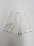 Spring Roll Up Cotton Shorts