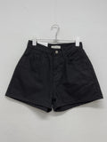 Basic short wide pants