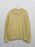 Mohair See-Through Overfit Knit