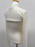 Brush Halterneck Bolero Set