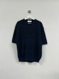 Linen Mix Half Knit