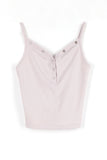 Snap Y ribbed sleeveless