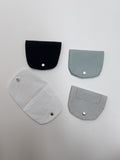 [Belt Bag SET] Smoke Sleeveless Frill Blouse