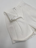 Spring Roll Up Cotton Shorts