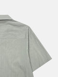 RN Open Collar Pocket Half Shirt