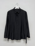 Belted Loose Fit Blouse