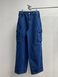 Over Wide Cargo Denim