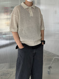 Punching Collar Knit
