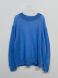 Mohair See-Through Overfit Knit