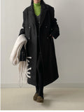 [unisex] Tommy Boucle Double Overfit Long Coat