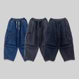 Over-Balloon Cargo Banding Denim