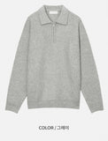 Jed Cash Hachi Half Zip-up Knit