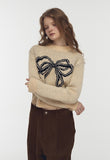 Ribbon Brush CROP Knit