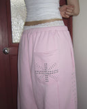 Kirem Flower Layered Wrinkle Shorts