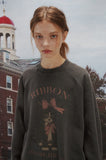 RIBBON CAT Raglan Pigment Sweatshirt