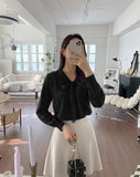 Narelle Lace Tie Knit