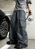Wide Gorpcore Nylon Pants Track Pants Jogger Pants