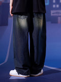 Moderate Thin Balloon Denim Pants