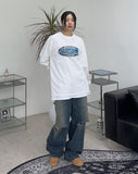 Peber Damage Banded Denim Pants