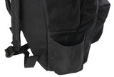 Baseball Black Logo Embroidery One Pocket Backpack