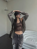 Rashid Overfit Check Shirt