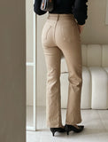 Eve Semi Bootcut Cotton Pants