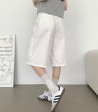 3 Pocket Big Cargo Multi Pocket Bermuda Knee Length Pants