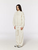 Double Stitch Wide Pants