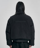 Cargo Vest Layered Padded Jacket