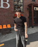 Rossi line cutting short sleeve t-shirt