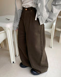 Ikkono Cotton Wide Pants