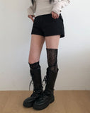 Danto Eyelet Studded Shorts
