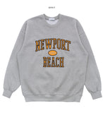 Newport Lettering Overfit Sweatshirt