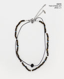 [2 sets] Chicon stone 2-line layered set necklace