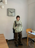 Denna Boston Lettering Color Matching Hoodie