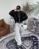 Poen Stripe Curved Pants