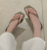 Soft Cushion Flip-Flops Slippers Heels Mules