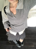 Rohn Stripe Tennis Belt Skirt Set