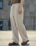 Summer Stripe Wide Pants