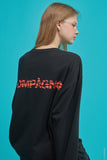 Long Sleeve Heavy Overfit Scratch Logo R