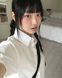 Minz Frill Puff Short Sleeve Shirt