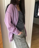 Glitz Summer Pocket See-through Shirt