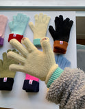 Truy color matching wool touch gloves