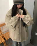 Seden High-Neck String Field Jacket