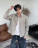 Tinead Crop Check Shirt