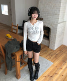 Forte Line Studded Cotton Shorts