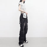 Ibian pocket strap pants