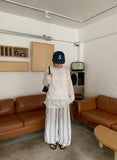 [unisex] Dolt Summer Punching See-through Knit