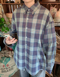 [unisex] Hanro Check Over Long Sleeve Shirt